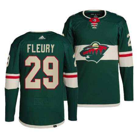 Minnesota Wild Dresy Marc Andre Fleury 29 Adidas Zelená Authentic - Pánské